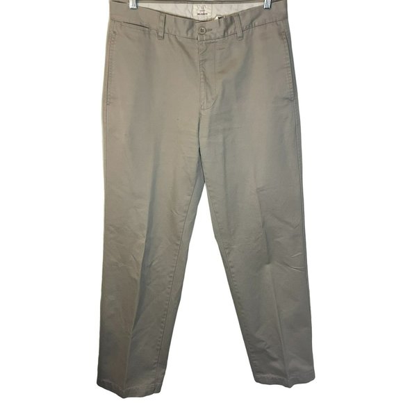 GAP Pants Gap Relaxed Fit Khaki Chino Pants Men 33x36 0 Cotton Flat